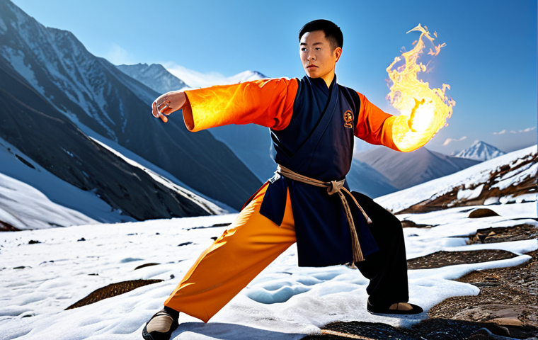 Qi Gong Master**

"A professional Qi Gong Master in a fully clothed, modest martial arts uniform, hands glowing with ice and fire energy, standing in a serene mountain landscape, appropriate attire, safe for work, perfect anatomy, natural proportions, dynamic pose, professional digital art, high quality, family-friendly."

**